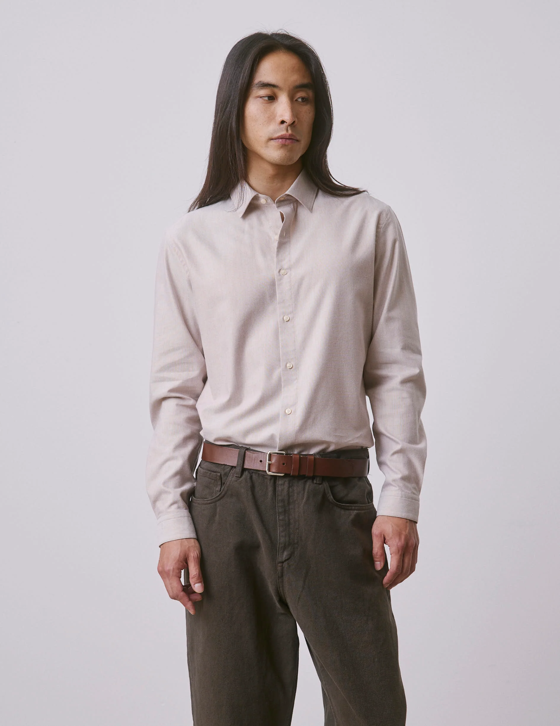 Chemise Auguste beige - Image 3