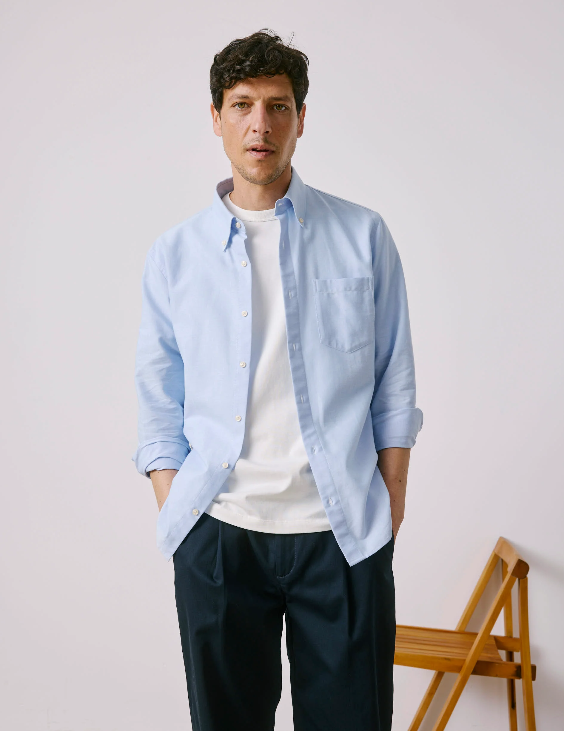 Chemise Aurélien bleue - Image 3