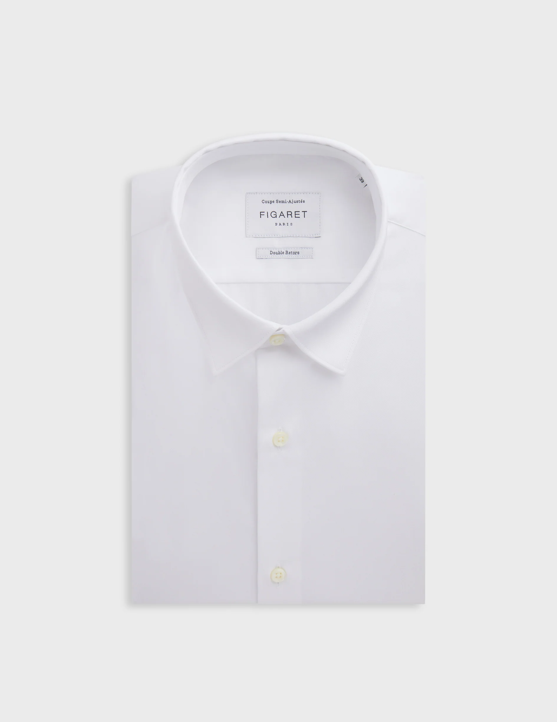 Chemise Semi-ajustée blanche