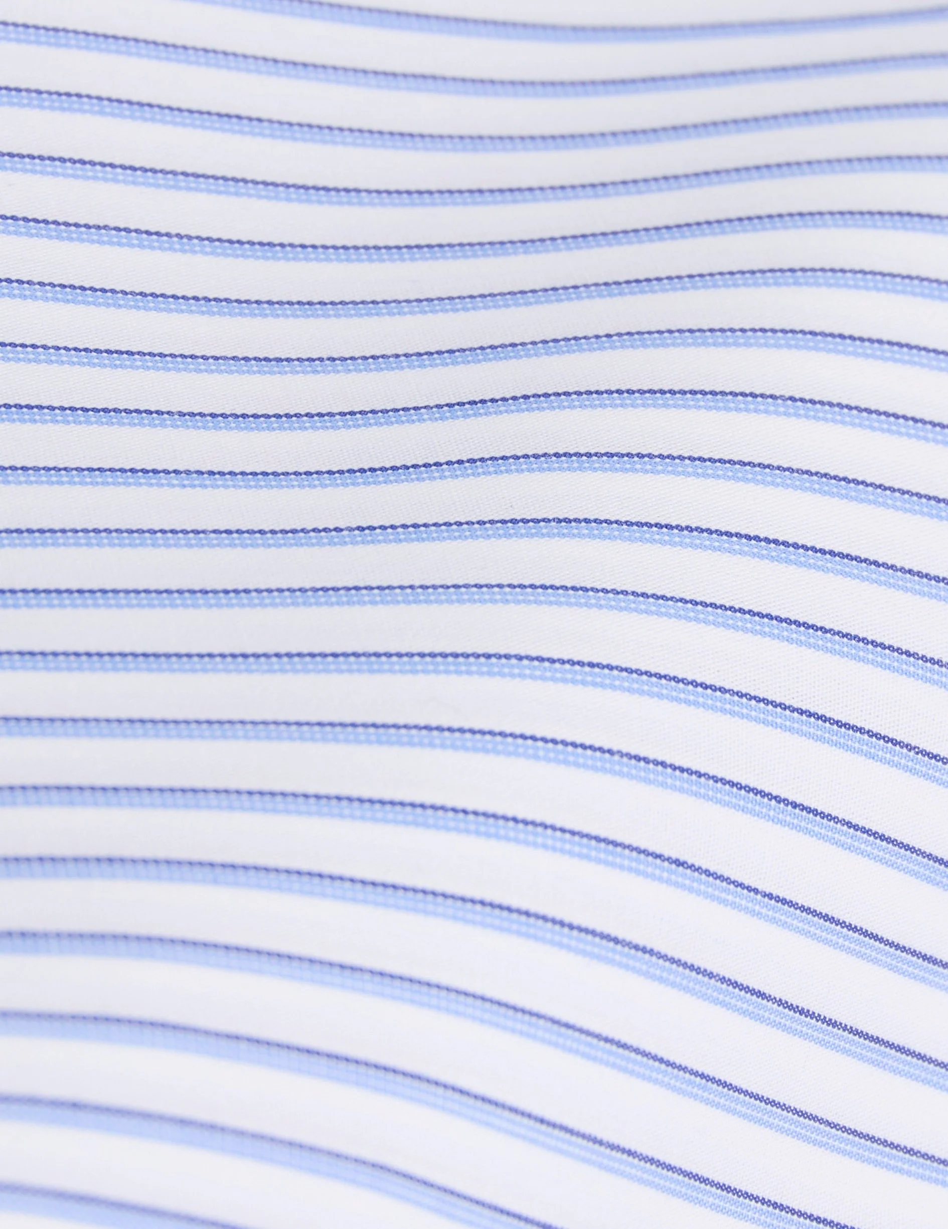 Chemise ajustée rayée bleue - Image 5