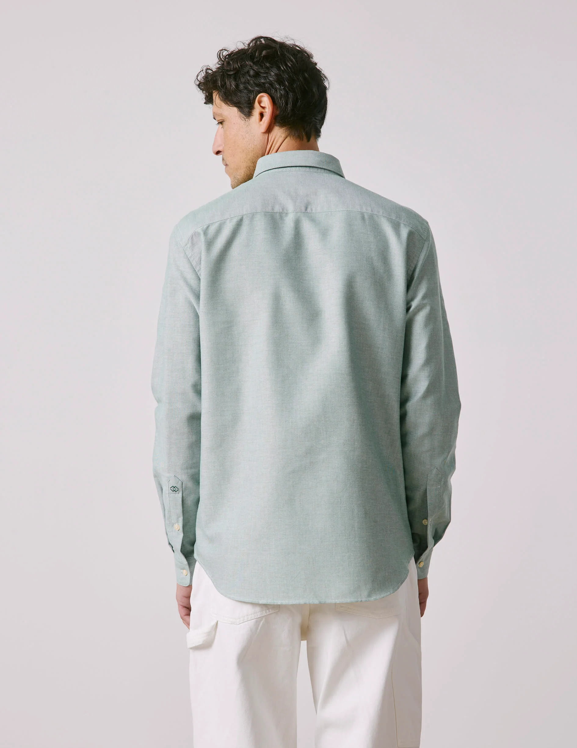 Chemise Gaspard verte - Image 2