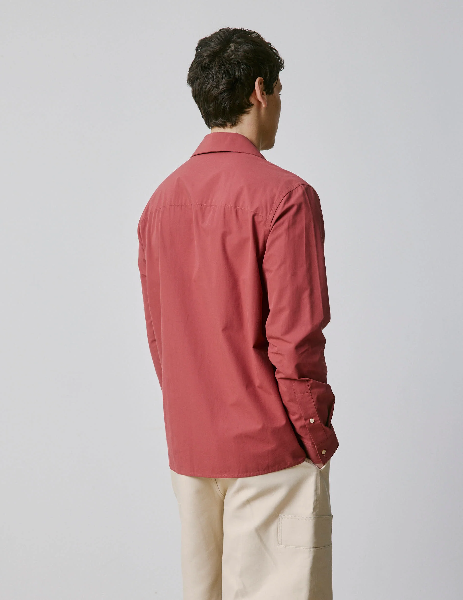 Chemise Ivano bordeaux - Image 2