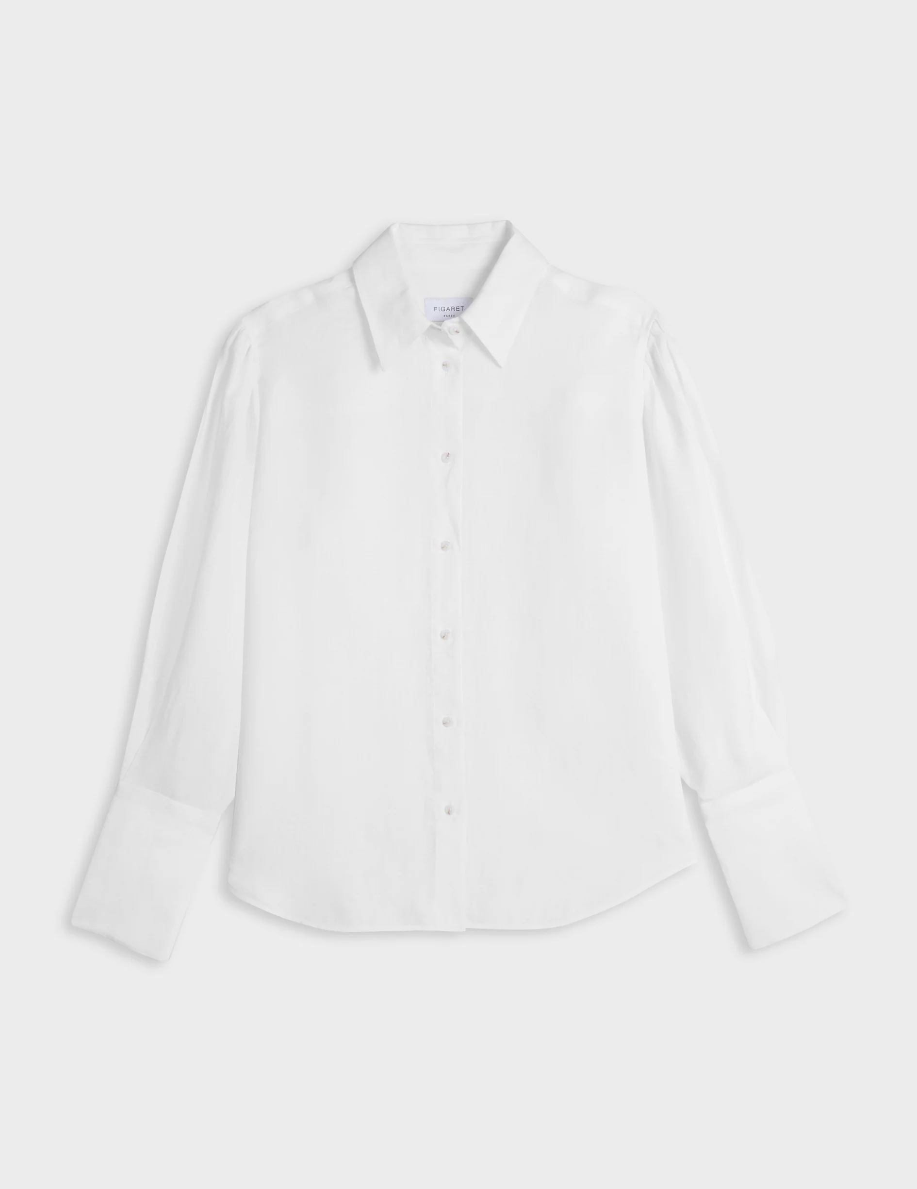 Chemise Lexie en lin blanc - Image 4
