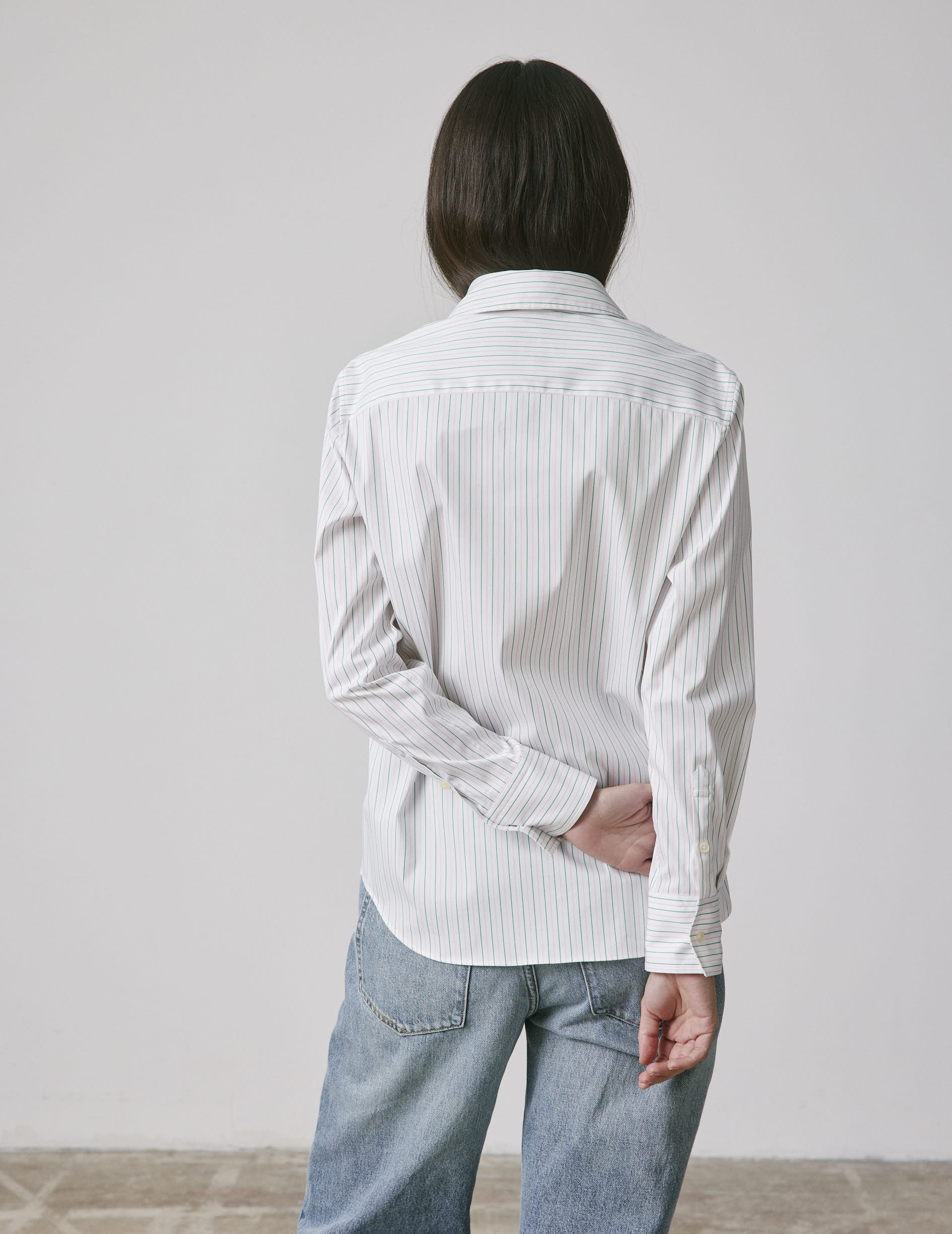 Chemise Marion verte - Image 2