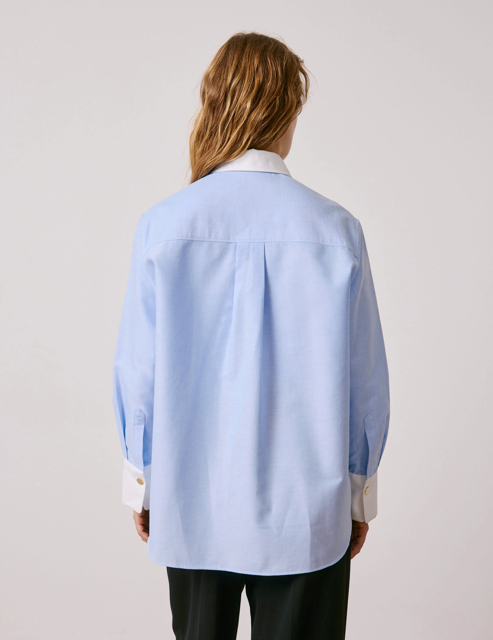 Chemise Mathéa bleue - Image 3