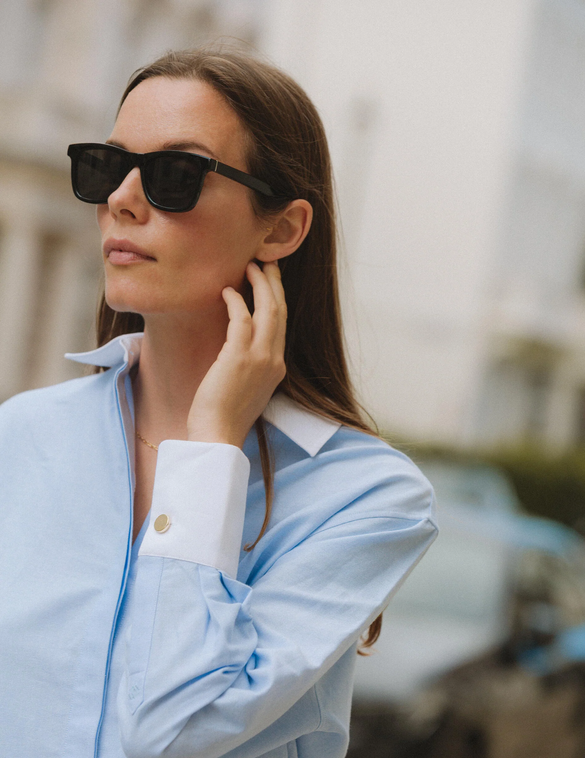 Chemise Mathéa bleue - Image 5