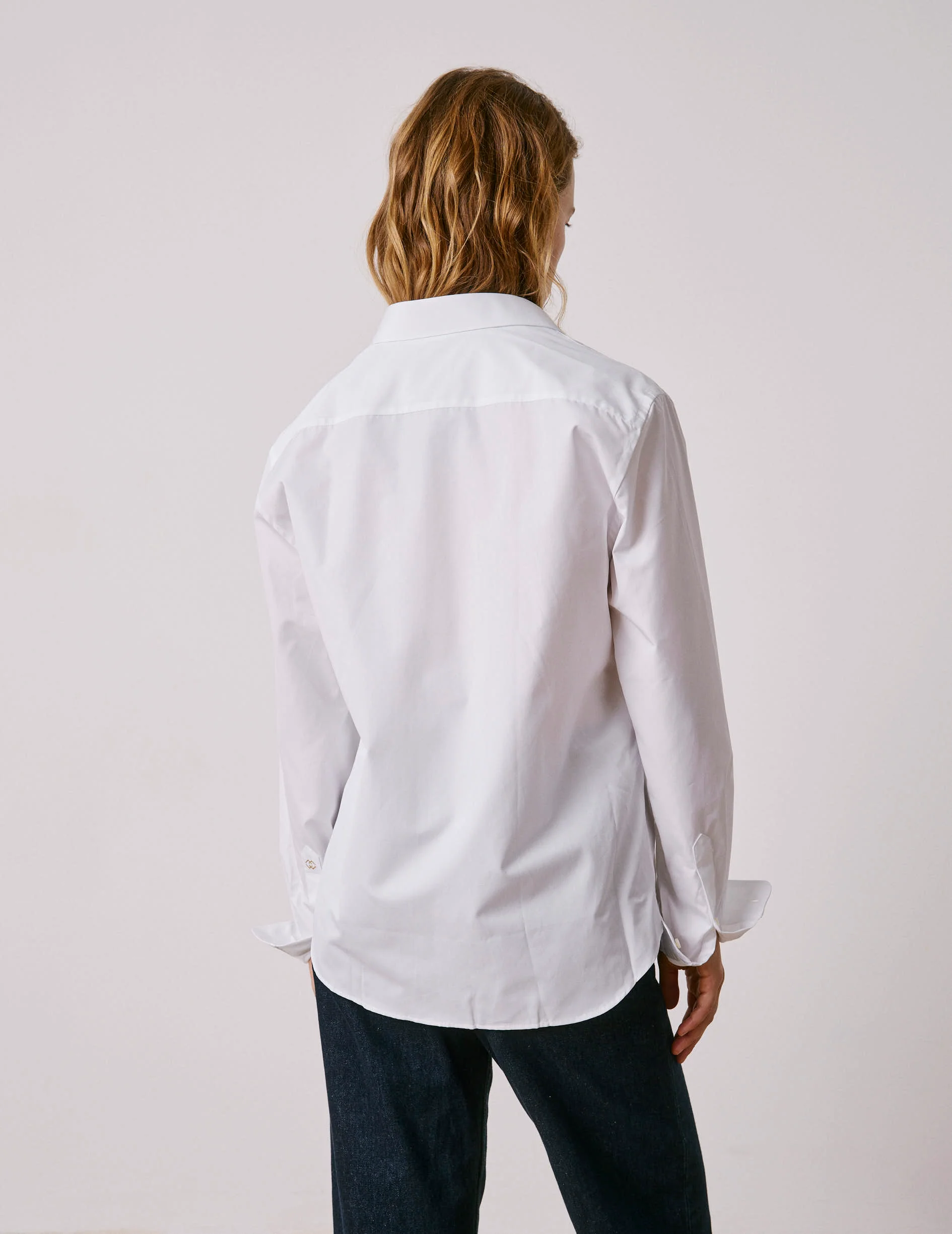 Chemise mixte "Je t'aime" blanche - Image 7
