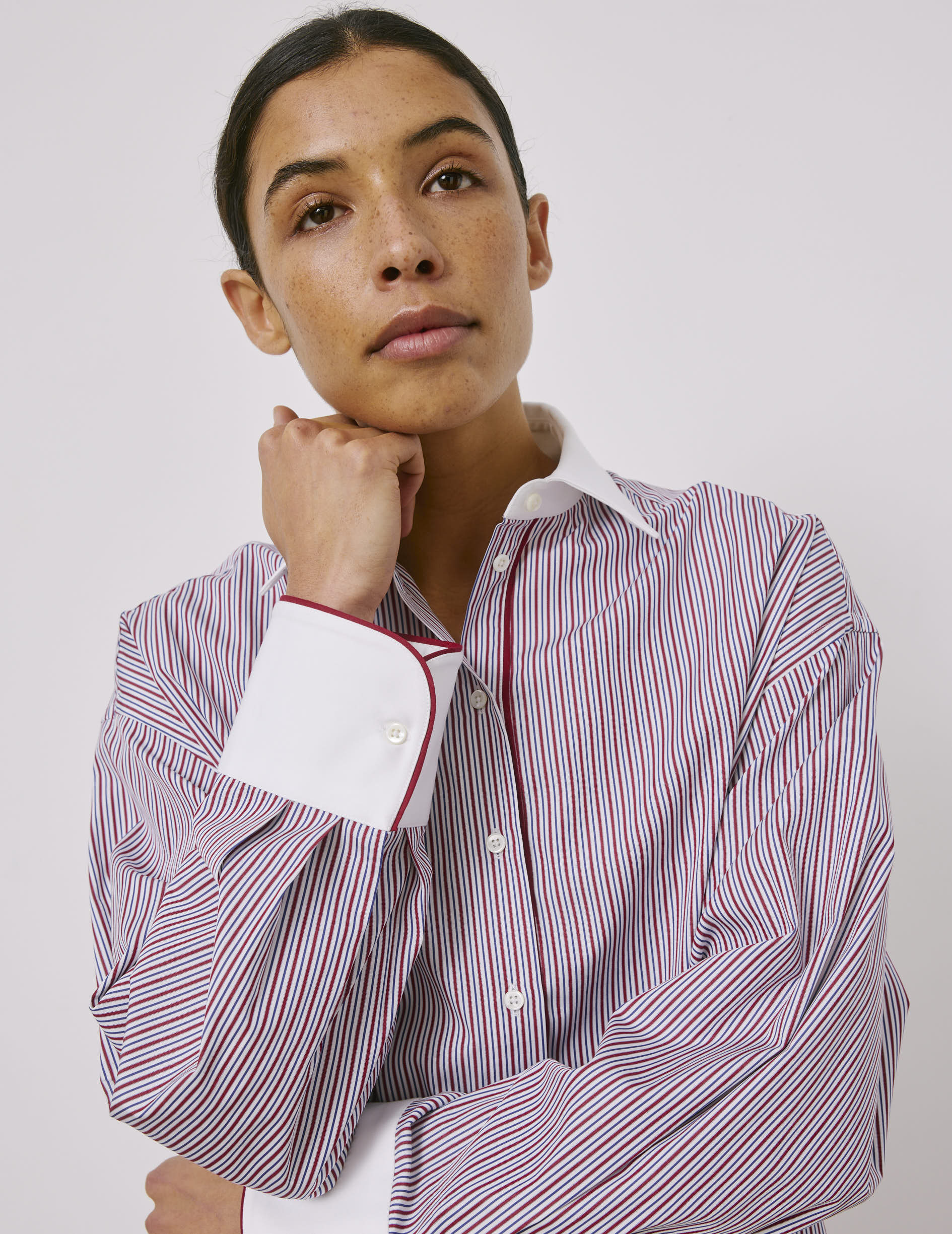 Chemise Nolita bordeaux - Image 5